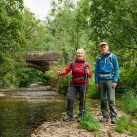 A couple walking the Dales Way | Dan Briston
