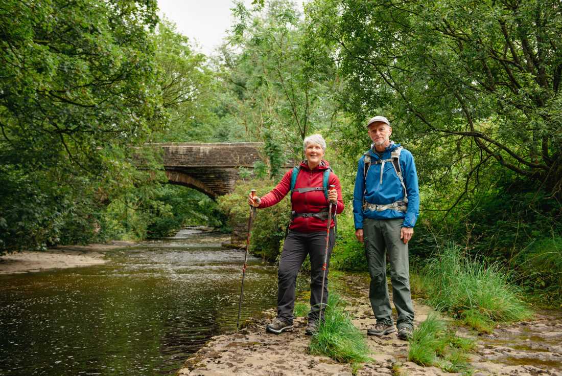 A couple walking the Dales Way |  Dan Briston
