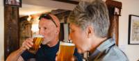 Well-earned beer on the Dales Way | Dan Briston