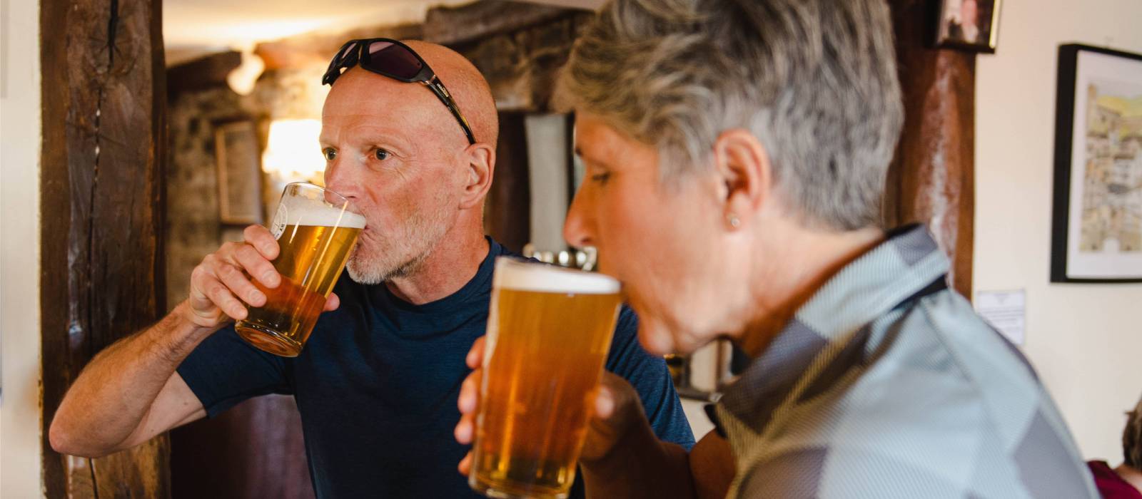 A well-earned Yorkshire pint of beer! | Dan Briston