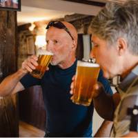 Well-earned beer on the Dales Way | Dan Briston