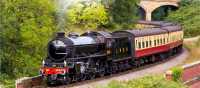 Steam train on the North Yorkshire Moors Railway