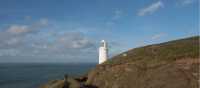 Walking along the South West Coast Path in England