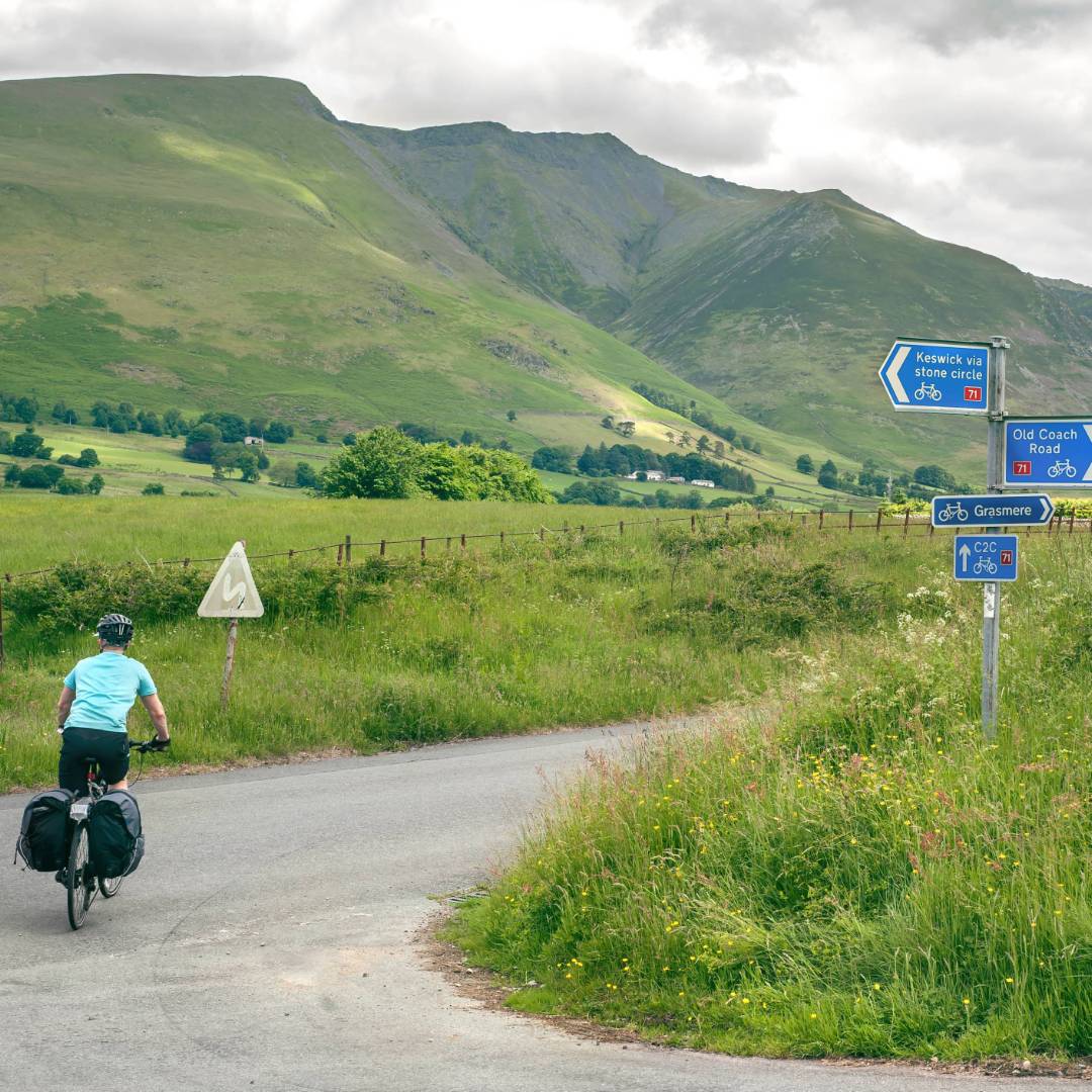 Discover England's countryside while cycling across England