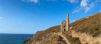 Towanroath pumping house, near St Agnes on the South West Coast Path