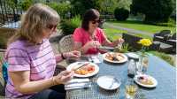 Time for a lunch break on the Hadrian's Wall Path |  Matt Sharman