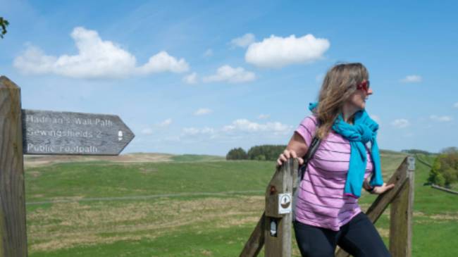 Follow the signs of the Hadrian's Wall Path | Matt Sharman