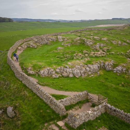 Walking alongside ancient history in England