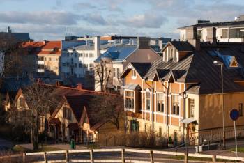 Wooden houses in Turku&#160;-&#160;<i>Photo:&#160;Lasse Ansaharju</i>