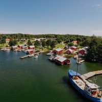 Pretty coastal town in the Finnish Archipelago