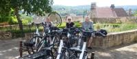 Bike break at the bastide town of Domme | Rob Mills