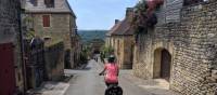Cycling in the village of Domme | Rob Mills