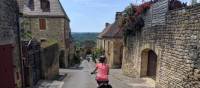 Cycling in the village of Domme | Rob Mills