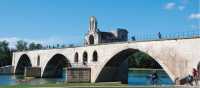Saint Benezet bridge over the Rhone River in Avignon, France | Rachel Imber