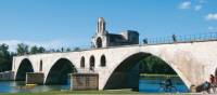 Saint Benezet bridge over the Rhone River in Avignon, France | Rachel Imber