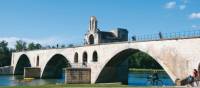 Saint Benezet bridge over the Rhone River in Avignon, France | Rachel Imber