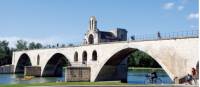 Saint Benezet bridge over the Rhone River in Avignon, France |  <i>Rachel Imber</i>