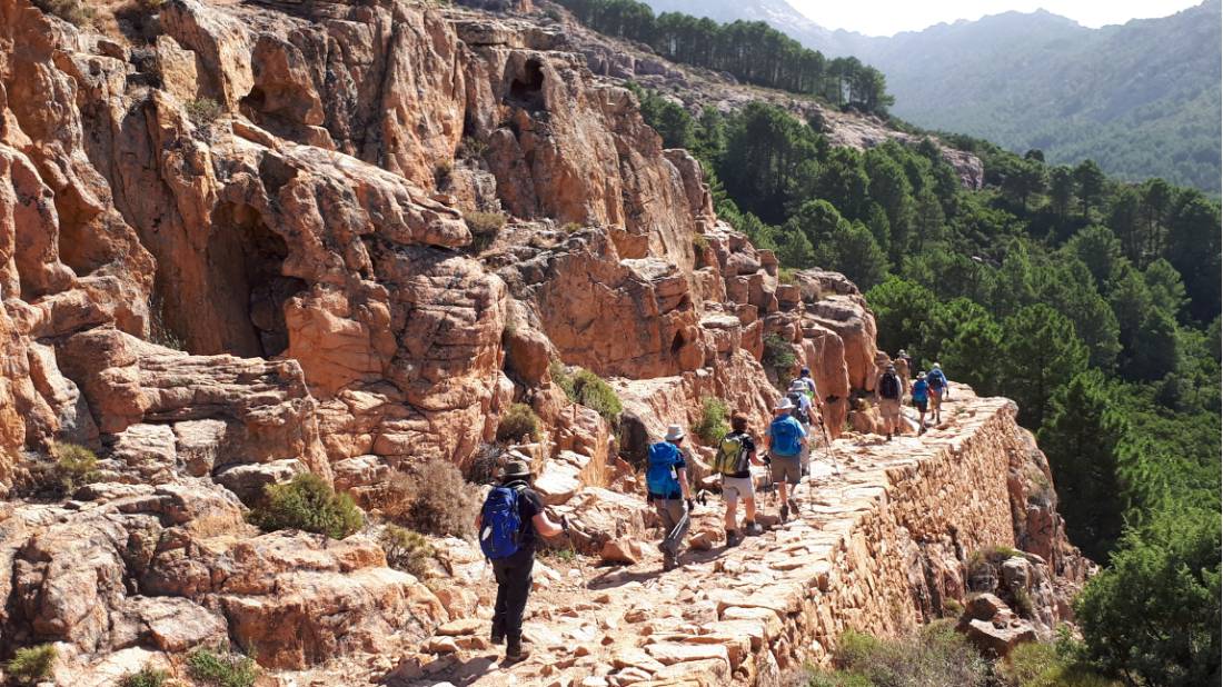 Corsica's rugged mountainous interior