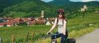 Cycling through vineyards and quaint villages in Alsace