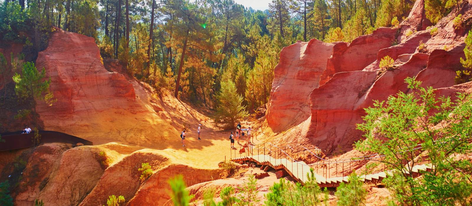 The Famous Ochre Path in Luberon