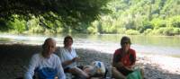 Lunch on the Dordogne, France | Tony Henshaw