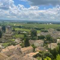 Overlooking St Emilion from the bell tower | Tali Emdin