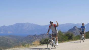 Cycling in Corsica