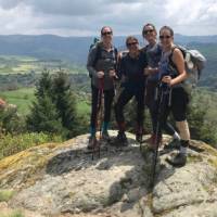 Very happy Camino walkers in France | Allie Peden