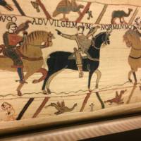 The incredible tapestry at Bayeux depicting the events which lead to the Norman invasion of England | Kate Baker