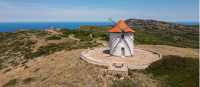 The Moulin Mattei windmill on Corsica