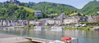 The town of Cochem on the Moselle River