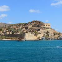 The stunning coastline of Crete Island features fine sandy beaches and tranquil blue water