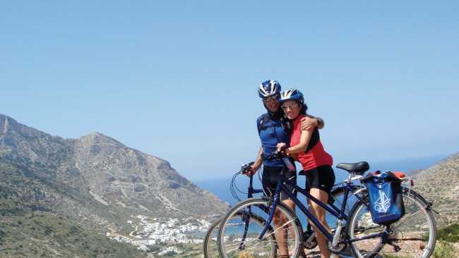 Cycling through Greece's stunning Cyclades Islands