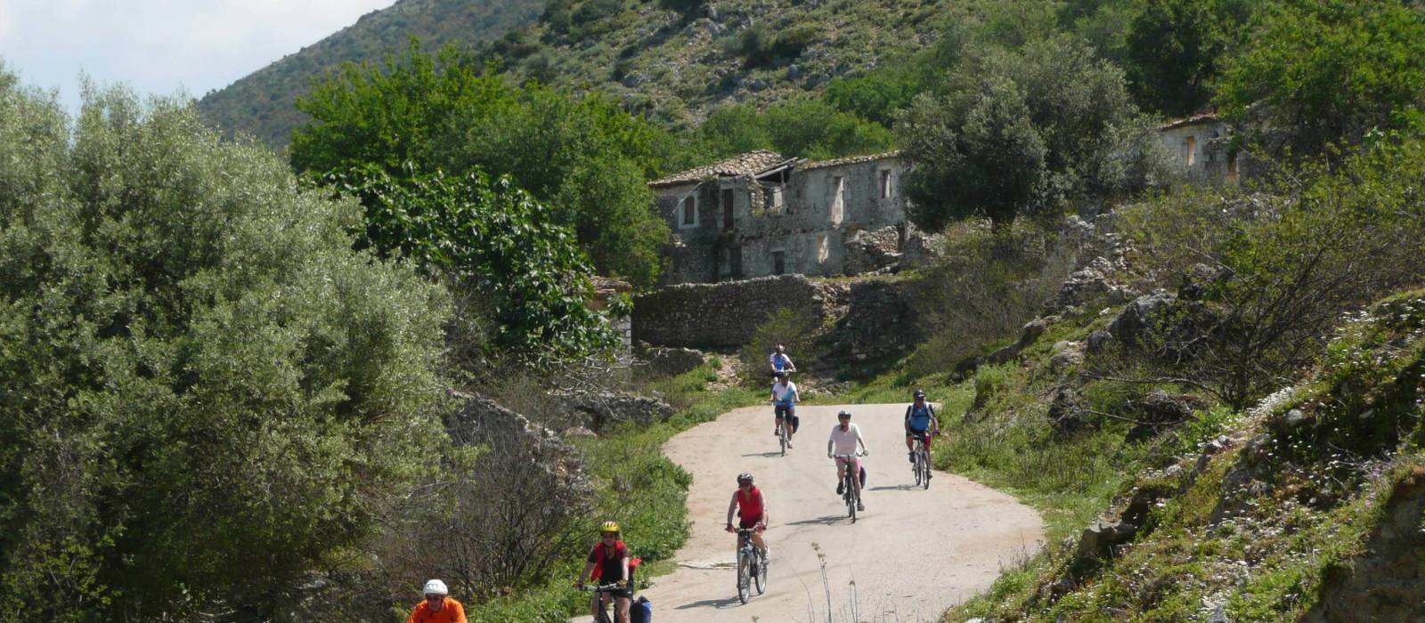 Cycling through the Ionian Islands
