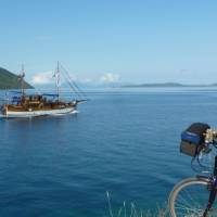 Cycle and sail through the islands of Greece