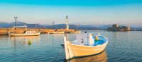 The seaport town of Nafplio in the Peloponnese