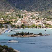 Port town in the Peloponnese