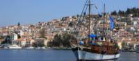 Island hopping in the Greek Peloponnese Islands