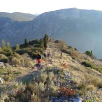 Walking along the path to Delphi | Hetty Schuppert
