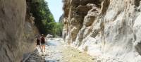 Trail through Samaria Gorge in Crete | Jaclyn Lofts