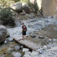 Walking through Samaria Gorge in Crete | Jaclyn Lofts