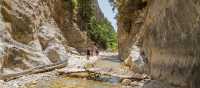 Walk through the Samaria Gorge in Crete