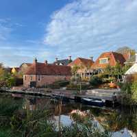 Canal walking between Pieterburen and Winsum