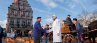 See iconic Dutch sights at the Gouda cheese market