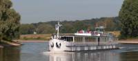 Fluvius Barge used on our Amsterdam to Bruges bike and boat holidays