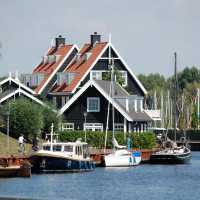 Huizen, just outside Amsterdam, on IJsselmeer