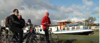 Getting ready to ride on a bike & barge trip in Holland |  <i>Richard Tulloch</i>
