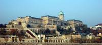 Buda Castle, a historical castle and palace complex of the Hungarian kings in Budapest