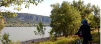 Pausing to admire the Danube in Hungary |  <i>Lilly Donkers</i>