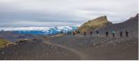 Experience the dramatic landscapes and natural beauty of the Laugavegur Trail in Iceland